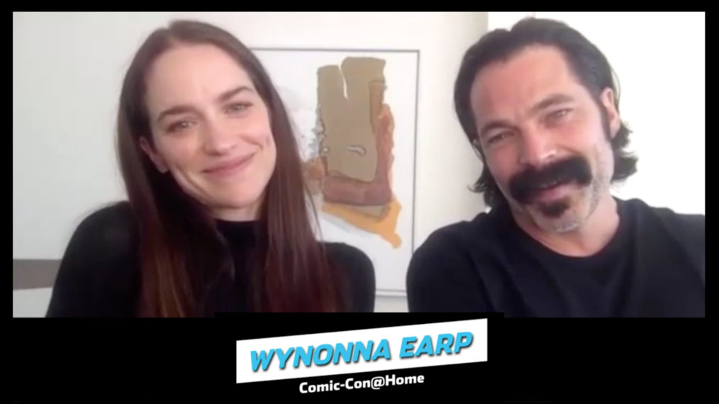 Wynonna Earp Melanie Scrofano Tim Rozon On A Brave New World In