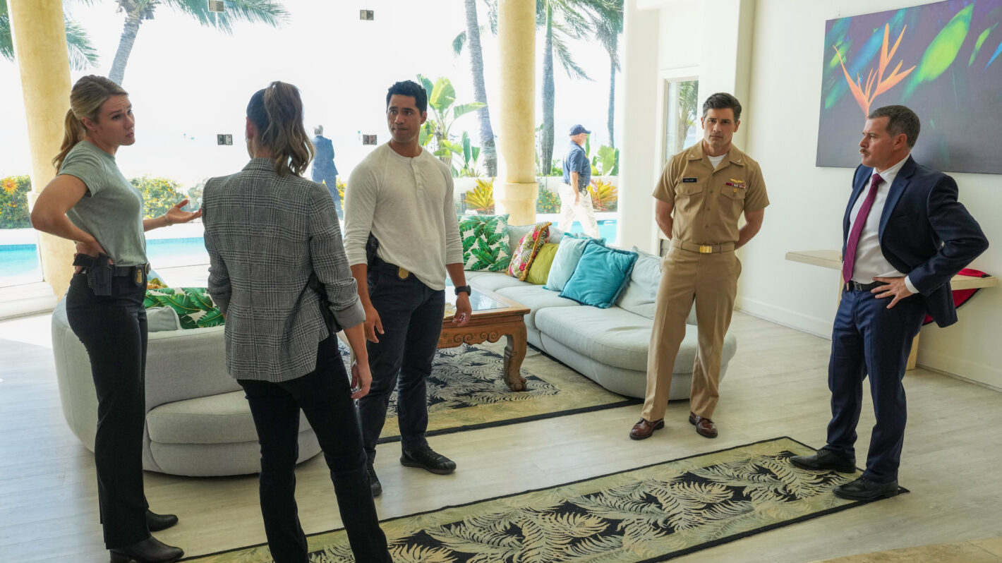 NCIS Hawai I Enver Gjokaj Returns As Captain Milius PHOTOS