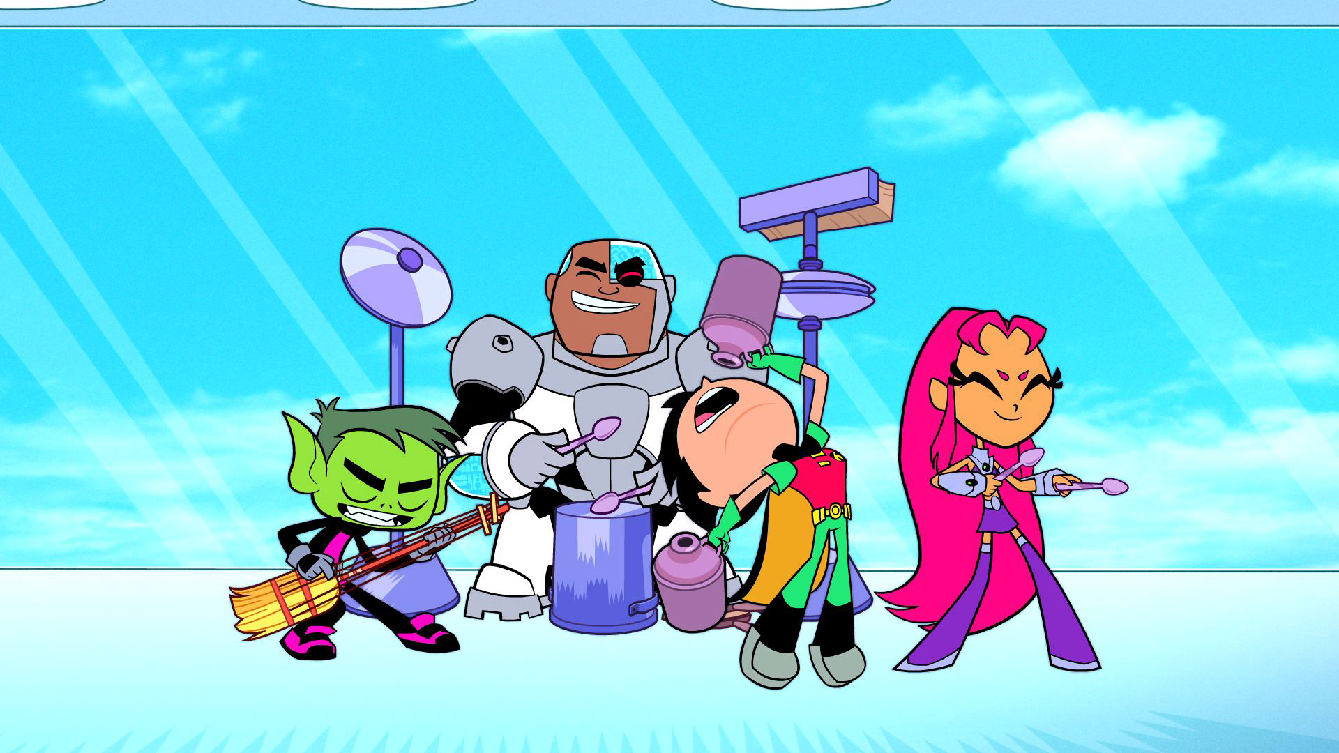 Teen Titans Go!' Hit the Court for 'Cartoon Network Special