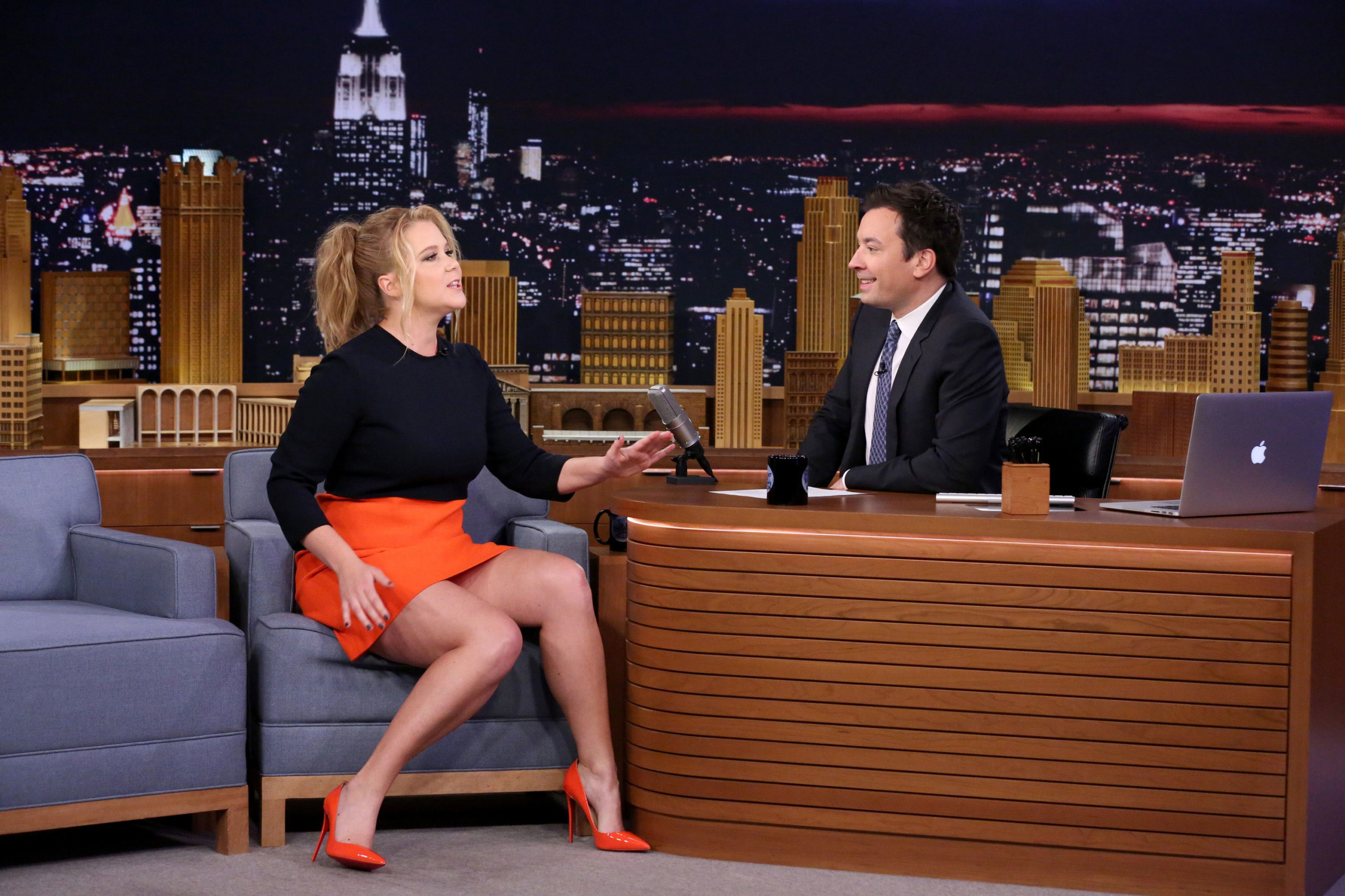 Amy Schumer Talks To Jimmy Fallon About Plus Sized Controversy Video