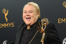 Louie Anderson poses in the press room at the 68th annual Primetime Emmy Awards at Microsoft Theater on September 18, 2016