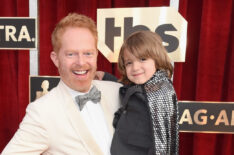Jesse Tyler Ferguson and Jeremy Maguire of 'Modern Family' attend the 23rd Annual Screen Actors Guild Awards