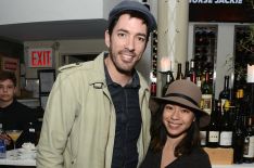 Drew Scott and Linda Phan attend the AMC's Feed The Beast Premiere