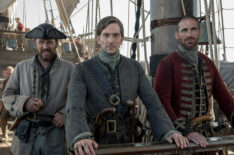 Luke Roberts and Dale Jackson in Black Sails