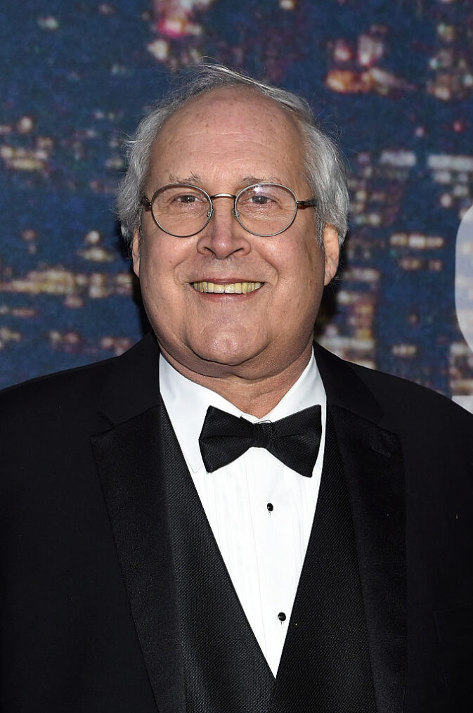 NEW YORK, NY - FEBRUARY 15: Comedian Chevy Chase attends SNL 40th Anniversary Celebration at Rockefeller Plaza on February 15, 2015 in New York City. (Photo by Larry Busacca/Getty Images)