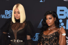 Blac Chyna and her mother Shalana Hunter at the 2017 BET Awards