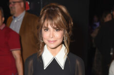 Paula Abdul attends the Naeem Khan fashion show during New York Fashion Week