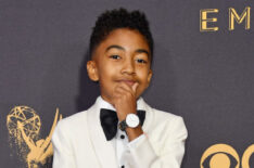 Miles Brown attends the 69th Annual Primetime Emmy Awards