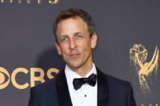 Seth Meyers attends the 69th Annual Primetime Emmy Awards