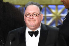 Bruce Miller accepts the Outstanding Writing in a Drama Series award for 'The Handmaid's Tale' onstage during the 69th Annual Primetime Emmy Awards