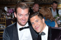 Fredrik Eklund (R) attends the amfAR Inspiration Gala New York 2014