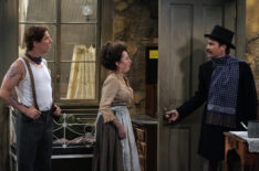 Will & Grace - Sean Hayes as John Patrick McGee, Megan Mullally as Karolyn O'Sullivan, Eric McCormack as Billem Van Billiams