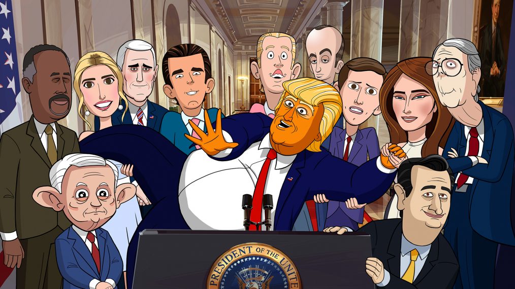 Showtime Releases Our Cartoon President Trailer Video