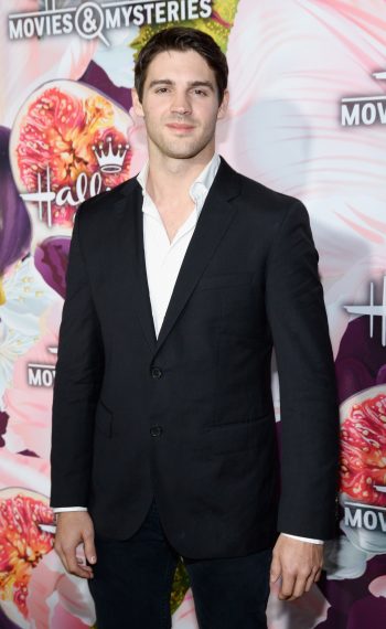 Steven R. McQueen at the Hallmark Channel And Hallmark Movies And Mysteries Winter 2018 TCA Press Tour