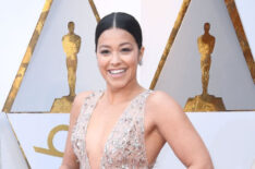 Gina Rodriguez attends the 90th Annual Academy Awards