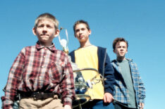 Dewey (Erik Per Sullivan), Reese (Justin Berfield), and Malcolm (Frankie Muniz) in Malcolm in the Middle