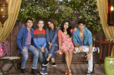 David Lambert, Hayden Byerly, Maia Mitchell, Cierra Ramirez, Noah Centineo in The Fosters