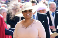 Oprah attend Prince Harry Marries Ms. Meghan Markle - Windsor Castle