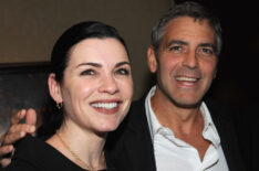 Julianna Margulies and George Clooney attend a Special Screening Of 'Leatherheads' At MoMA