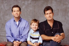 Two and a Half Men - Jon Cryer, Angus T. Jones, Charlie Sheen