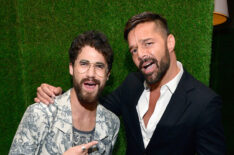 Darren Criss and Ricky Martin at the Hollywood Reporter & SAG-AFTRA 2nd Annual Emmy Nominees Night