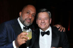 Kenya Barris and Netflix Chief Content Officer Ted Sarandos attend the 2018 Netflix Emmy After-Party