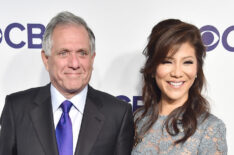 Les Moonves and Julie Chen and 2017 CBS Upfront