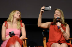 Lili Reinhart and Mädchen Amick at New York Comic Con 2018