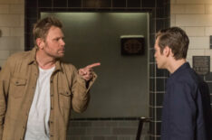 Mark Pellegrino as Lucifer and Alexander Calvert as Jack in Supernatural - 'Let the Good Times Roll'