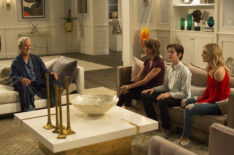 Gregory Harrison, Wendie Malick, Daniel DiMaggio, Meg Donnelly in 'American Housewife'