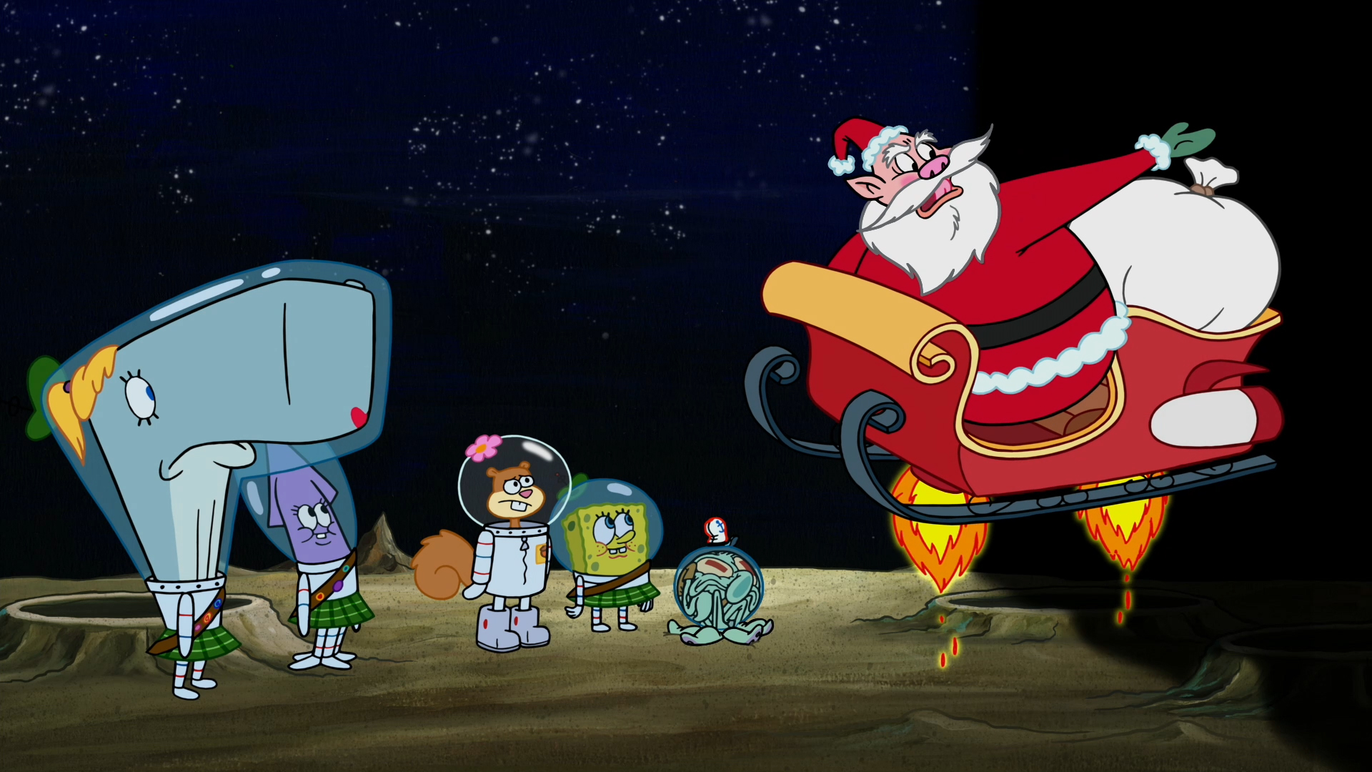 Soak In A Preview Of The Spongebob Squarepants Holiday Special Images, Photos, Reviews