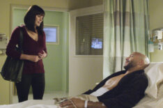 Paget Brewster (Emily Prentiss), Stephen Bishop (SSA Andrew Mendoza) in Criminal Minds - Twenty Seven