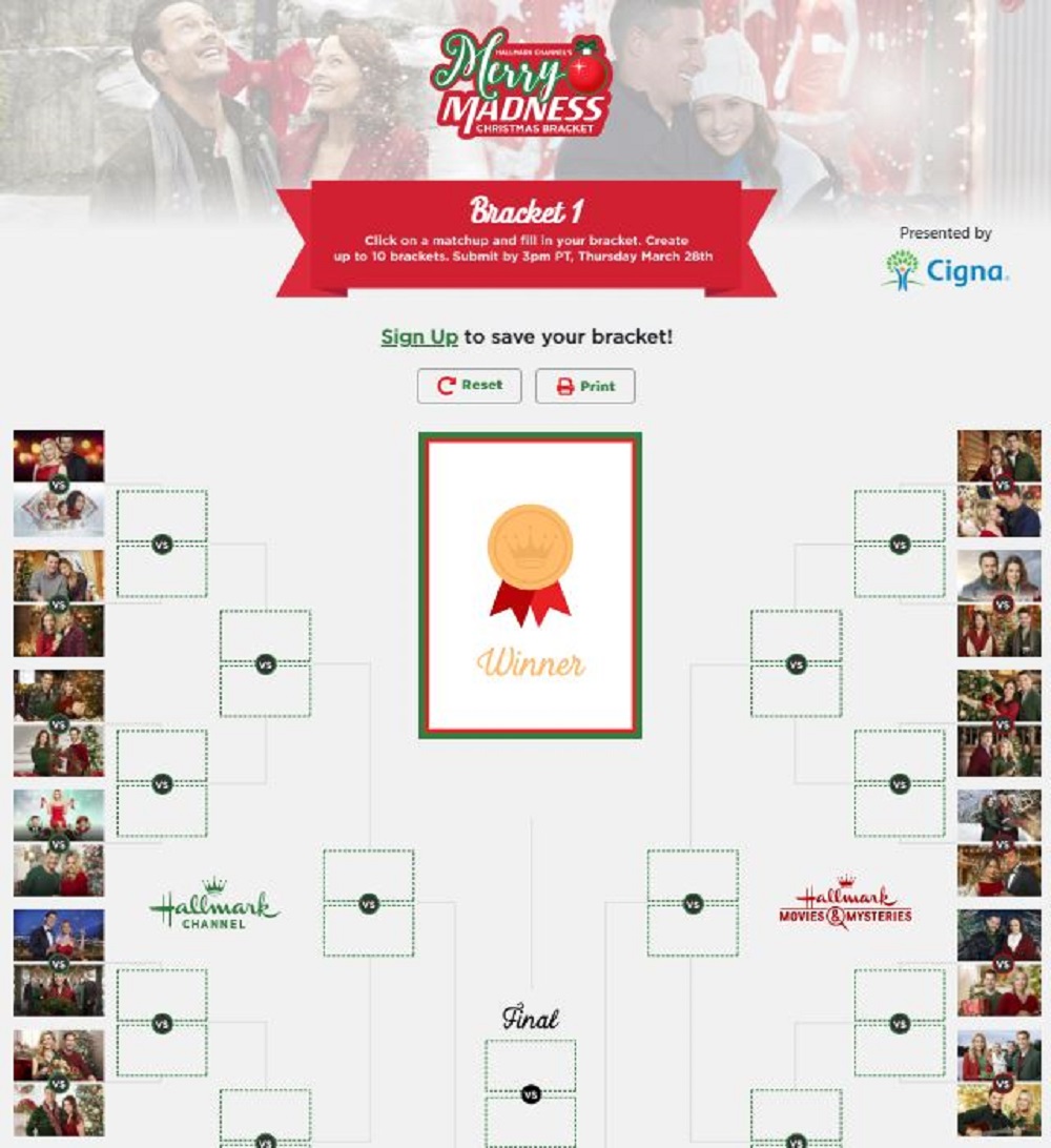 Your Favorite Holiday Movies Compete in Hallmark's Merry Madness