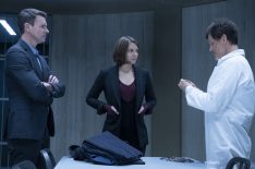 Scott Foley, Lauren Cohan, and Dylan Walsh in Whiskey Cavalier