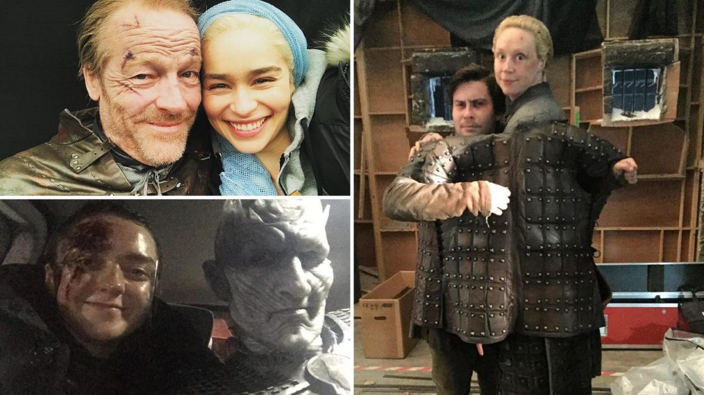 Game Of Thrones Cast Photos Behind The Scenes