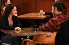 Kelly Monaco (Sam) and Coby Ryan McLaughlin (Shiloh) in General Hospital