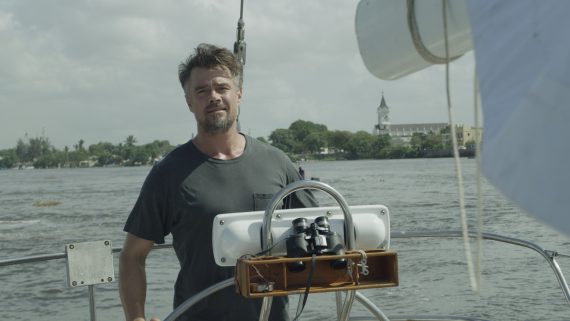 Josh Duhamel The Capsized Blood In The Water Cast On Shark Week S