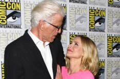 Ted Danson and Kristen Bell attend the 2019 Comic-Con International