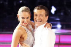 Kym Johnson and Robert Herjavec on Dancing with the Stars