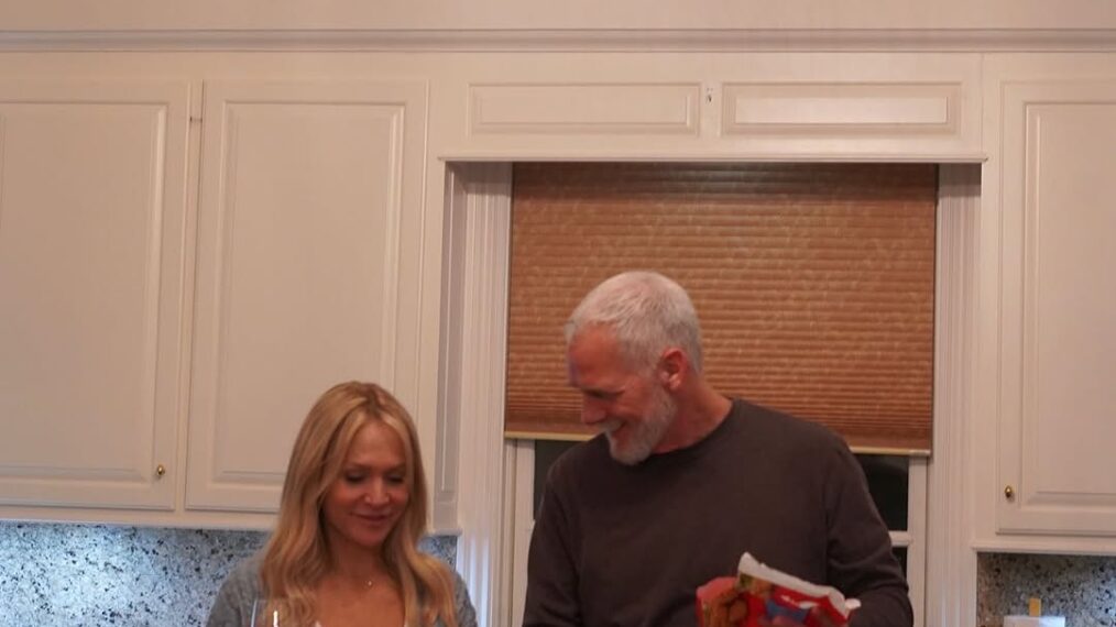 Mark Anderson and Barbara Alyn Woods Celebrate Christmas Together