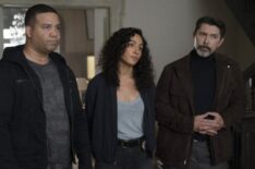 Frank Harts, Aurora Perrineau and Lou Diamond Phillips in the 'Annihilator' episode of Prodigal Son