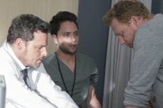 Justin Chambers, Andy Cohen, Kevin McKidd in Grey’s Anatomy