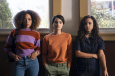 Quintessa Swindell, Brianna Hildebrand, and Kiana Madeira in Trinkets