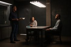 Scott Bakula as Special Agent Dwayne Pride, Necar Zadegan as Special Agent Hannah Khoury in NCIS: New Orleans - 'Convicted'