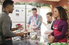 Rome Flynn, Lane Edwards, Chiara Zanni, Chaley Rose in A Christmas Duet