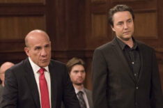 Law & Order: Special Victims Unit - Season 21 - Paul Ben-Victor as Counselor Peter Abrams, Vincent Kartheiser as Steve Getz