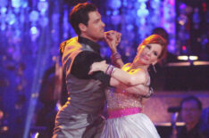 Maksim Chmerkovskiy and Melissa Gilbert on Dancing with the Stars