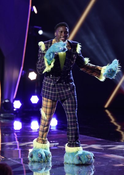 The Masked Singer's Thingamajig on His 'Cozy Monster' Costume