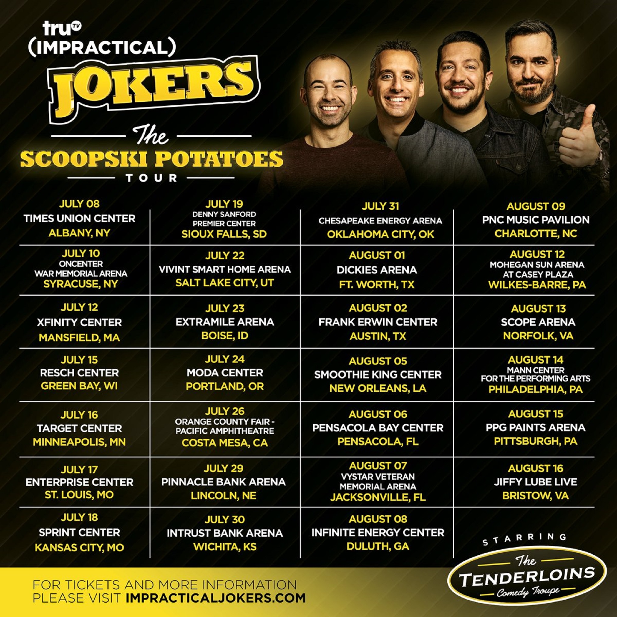 'Impractical Jokers' Hit the Road in 2020 — Find Out How to See Them Live