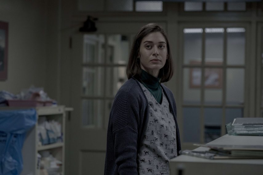 CASTLE ROCK -- "Let The River Run" - Episode 201 -- A nurse gets waylaid in Castle Rock. Annie (Lizzy Caplan), shown. (Photo by: Dana Starbard/Hulu)